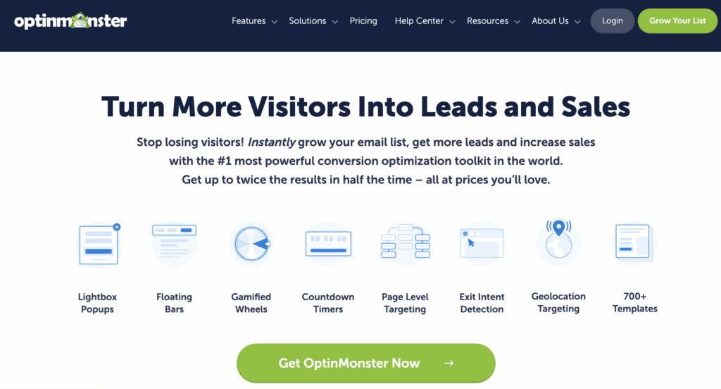 optinmonster pluging wordpress mail