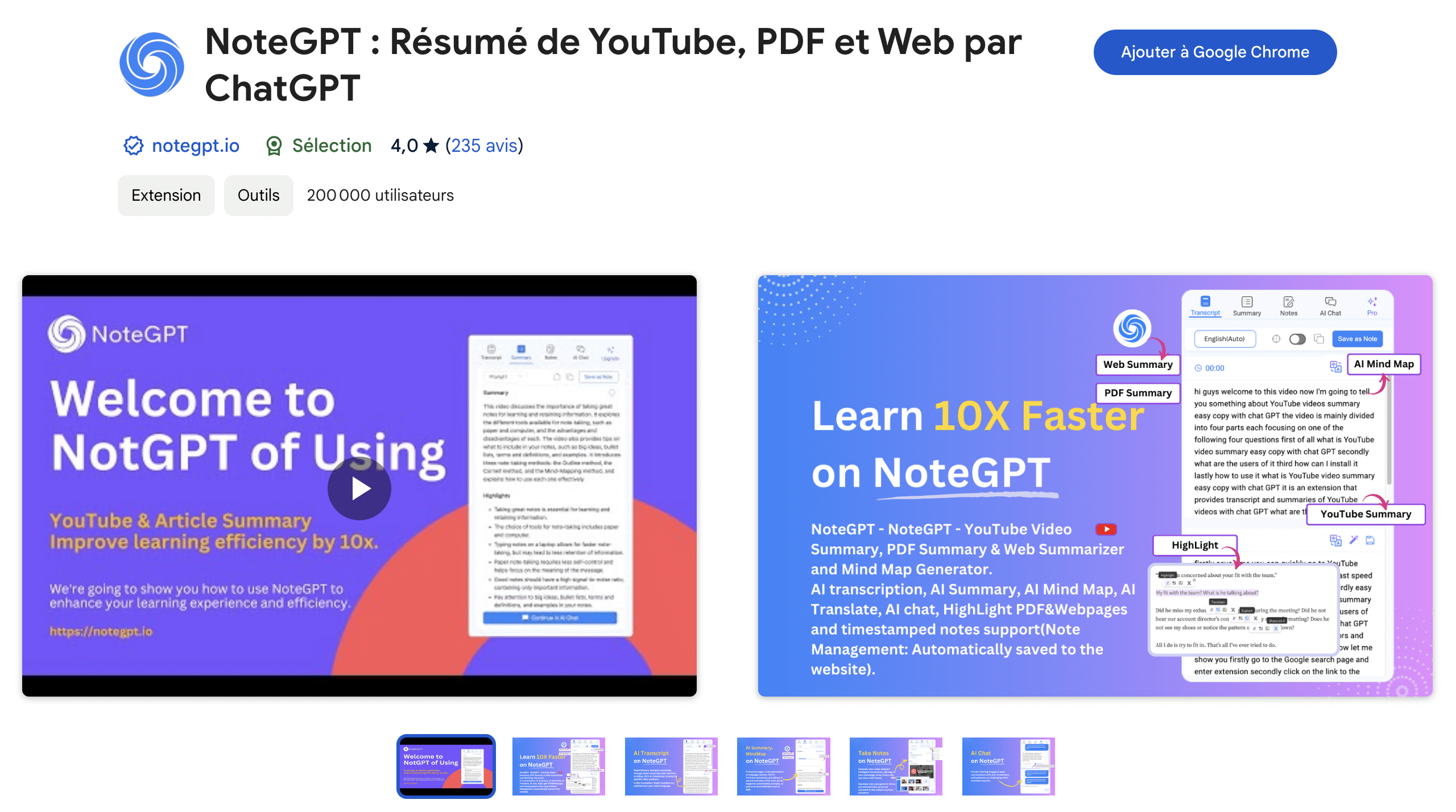 extension notegpt