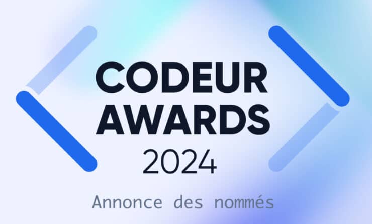 Annonce des nommés aux Codeur Awards 2024