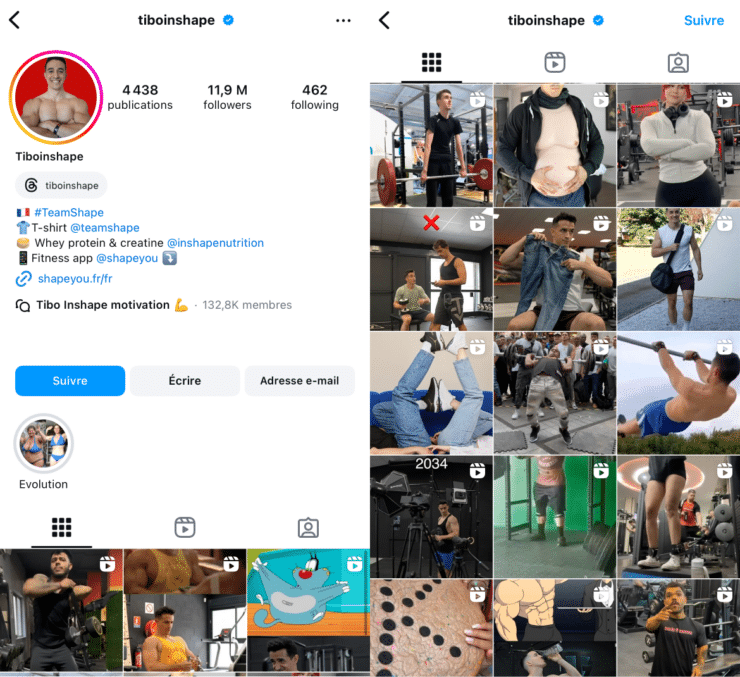 Les 20 influenceurs français les plus suivis sur Instagram