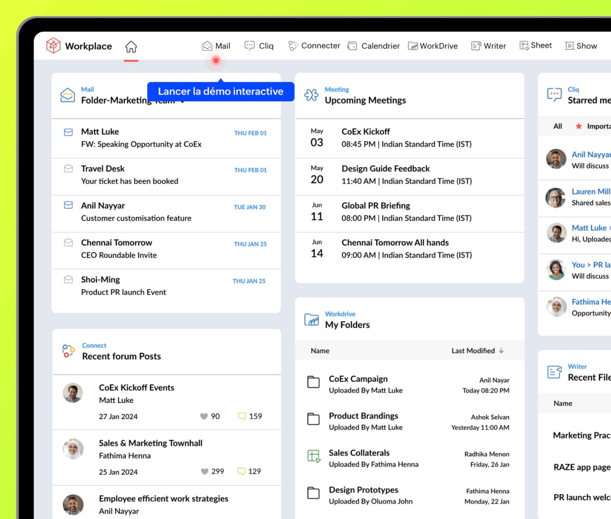 zoho alternative Google Workspace