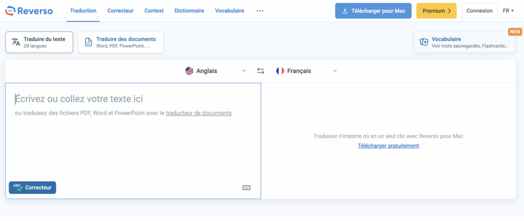 reverso meilleur site de traduction