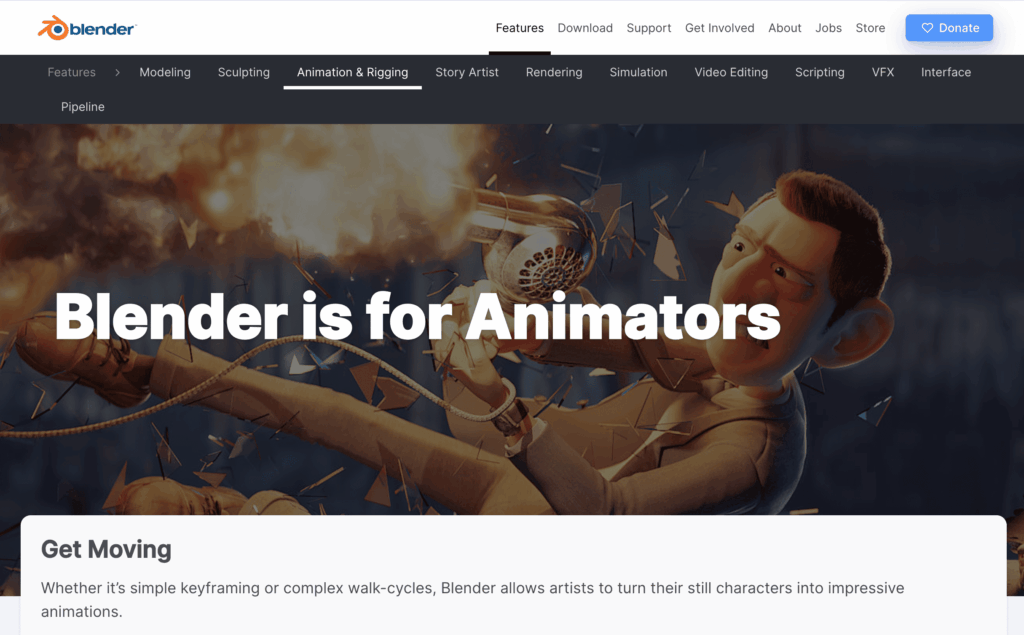 blender logiciel motion design