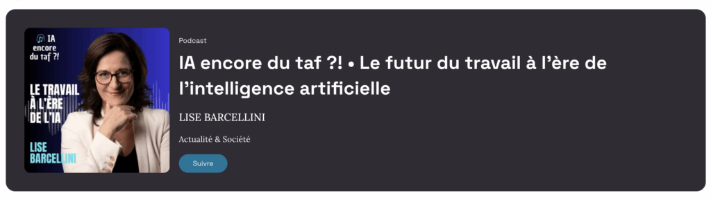 IA encore du taff ? podcast ia