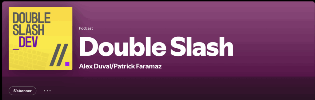 double slash