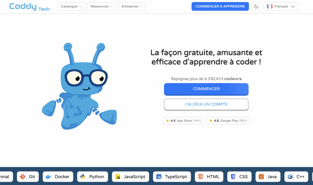 coddy apprendre à coder 