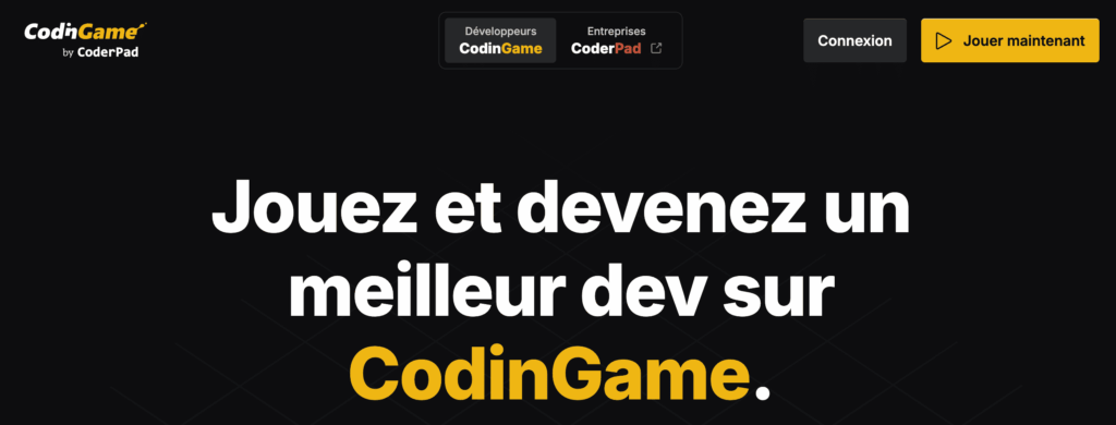 codingame apprendre à coder