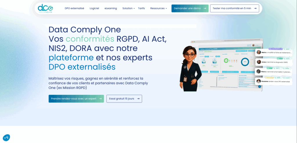 Logiciel RGPD Data Comply One