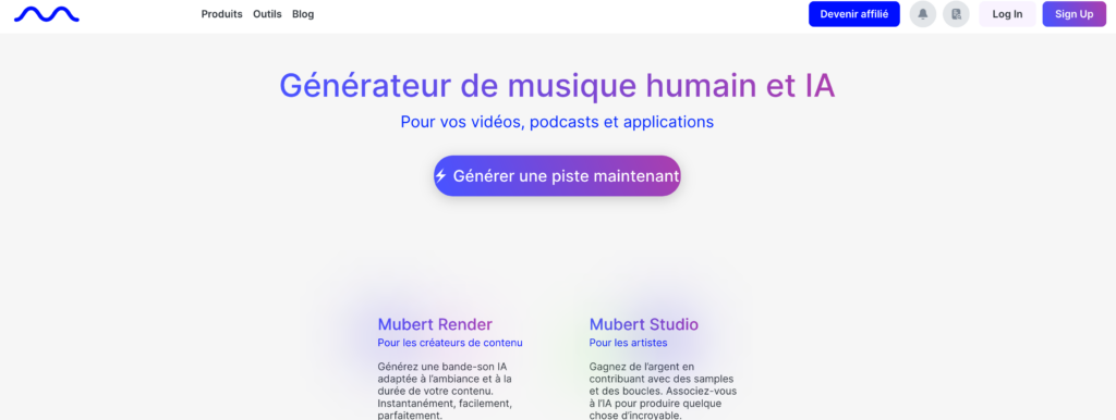 mubert generateur de musique ia