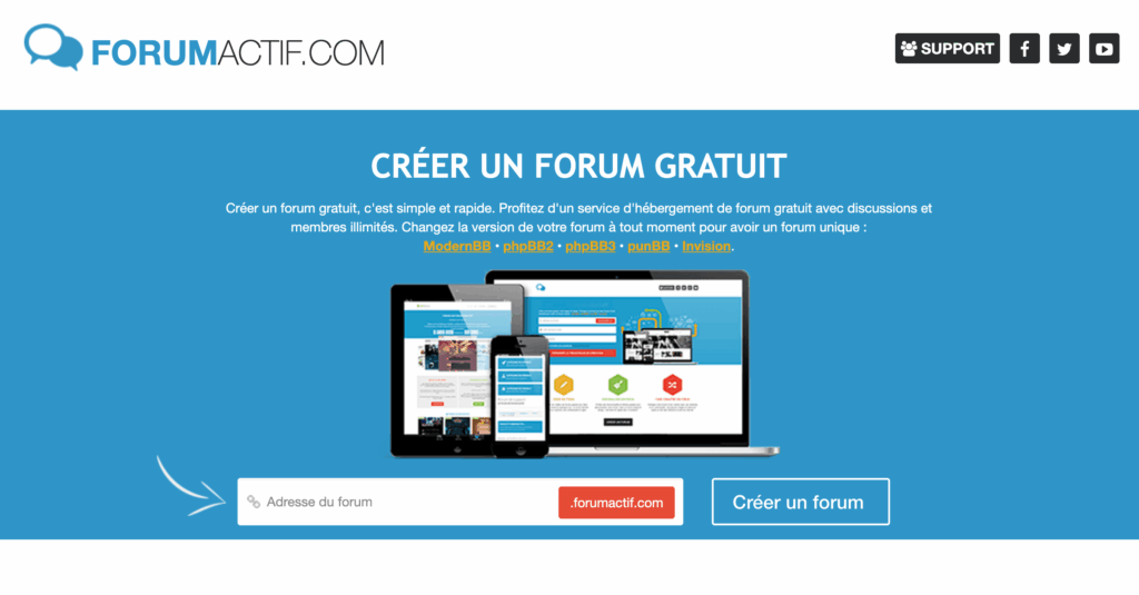 forumactif create a forum