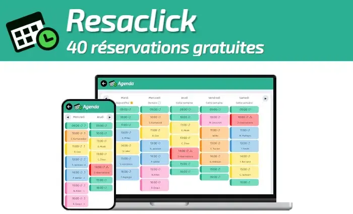 resalick logiciel de prise de rendez-vous en ligne
