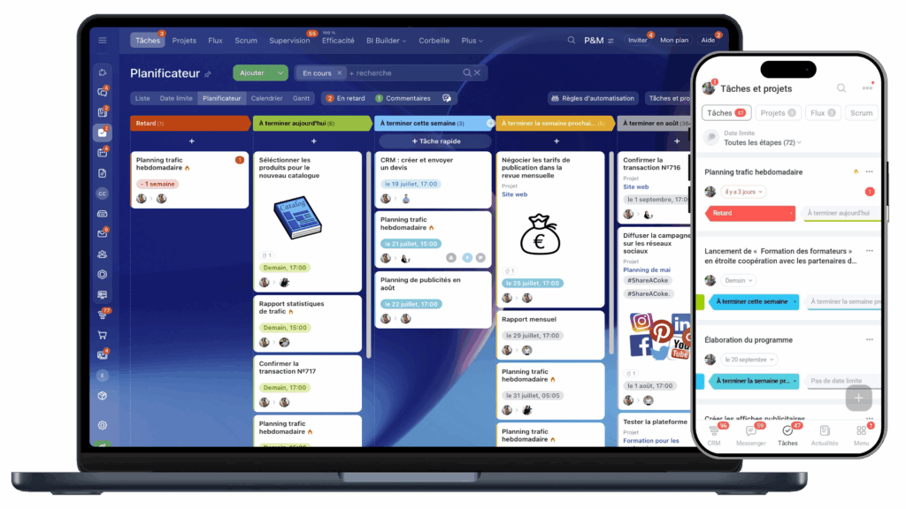 Bitrix outil gestion de projet collaboratif