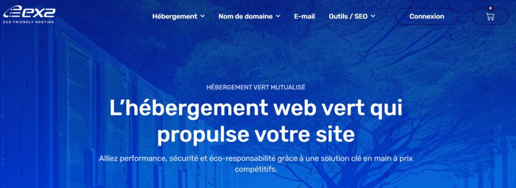 hébergement web partagé et éco-responsable Ex2