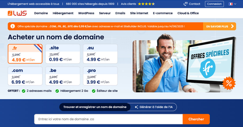 choisir un nom de domaine