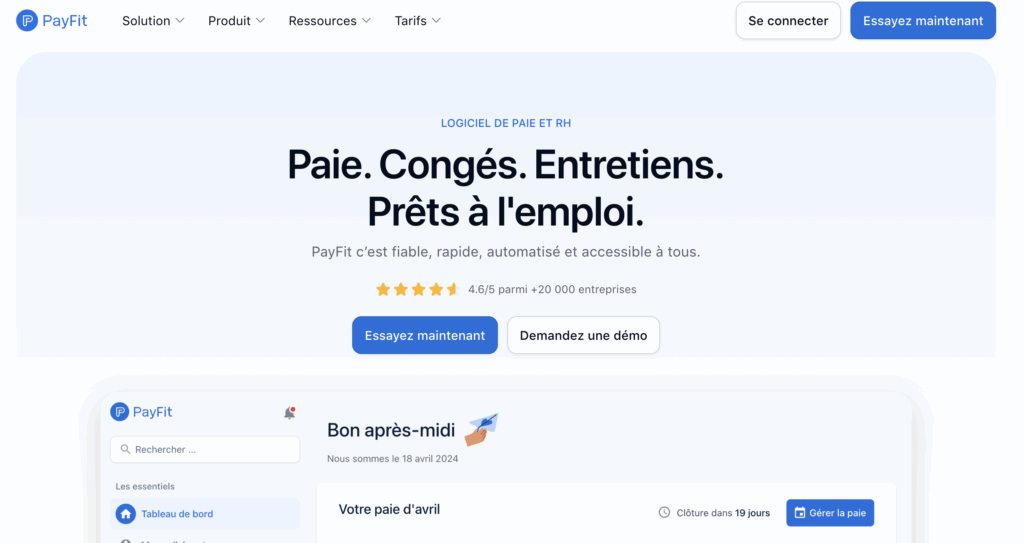 payfit logiciel de paie 2026
