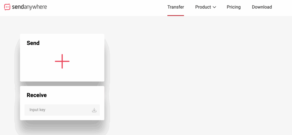 send-anywhere envoyer fichier lourd