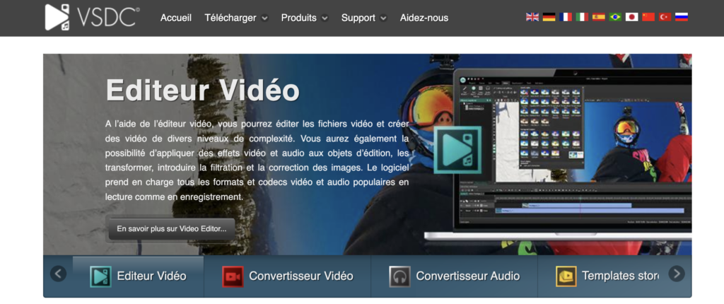 VSDC Free Video Editor logiciel de montage video gratuit