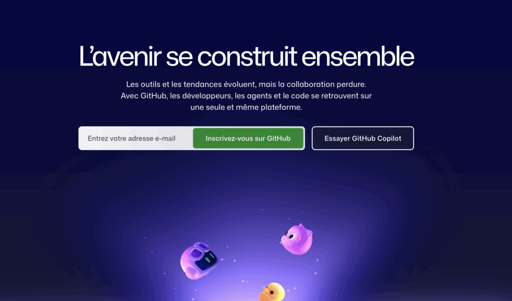 créer un logiciel github