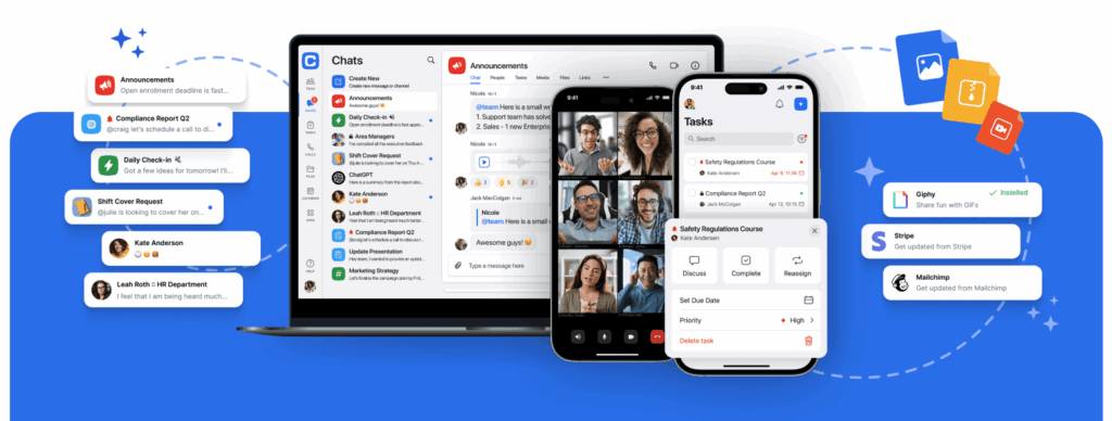 Chanty alternative à Slack