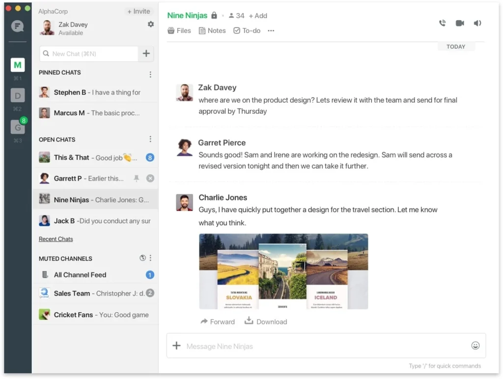 Flock alternative Slack