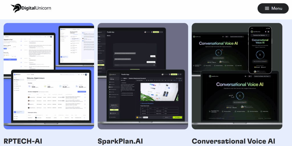 Digital Unicorn agence experte en intelligence artificielle