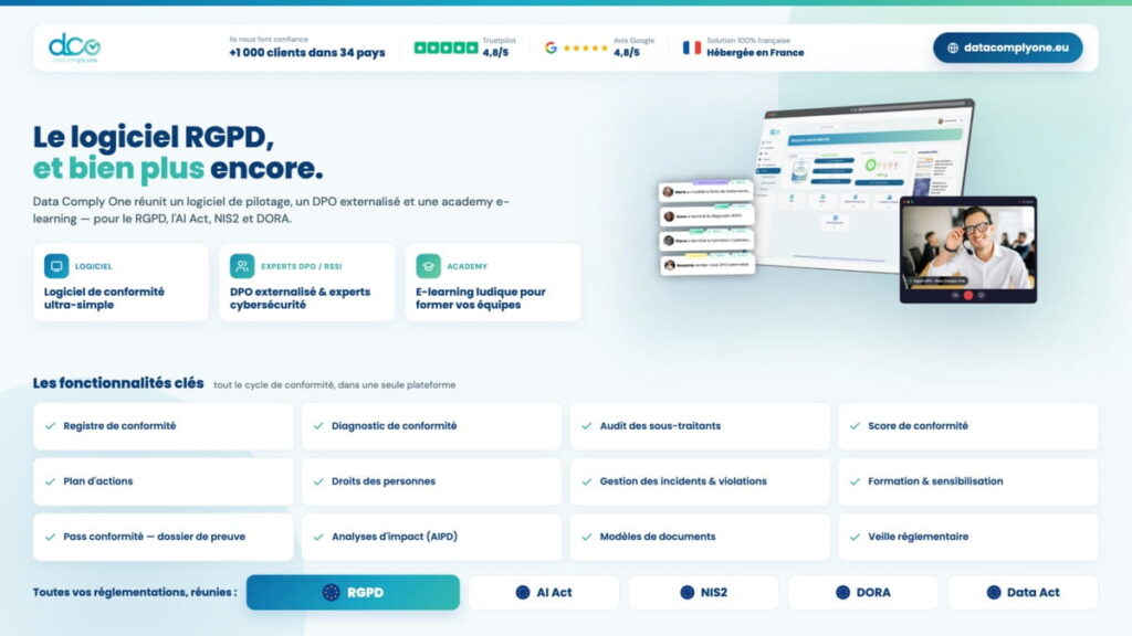 Logiciel RGPD Data Comply One