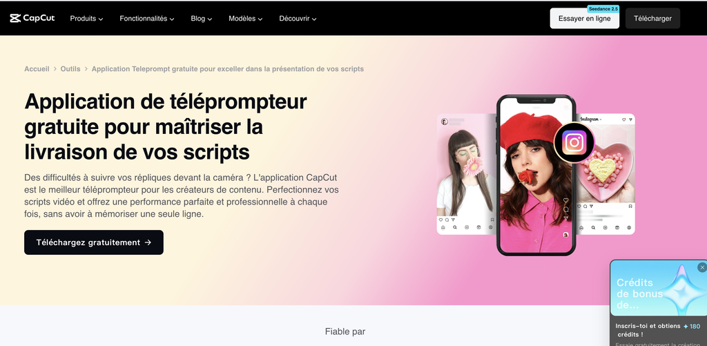 prompteur en ligne