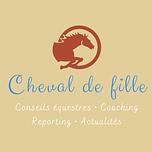 Logo https://chevaldefille.fr 