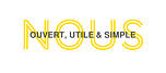 Logo NOUS - Ouvert, Utile et Simple