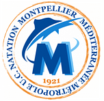 Logo Montpellier Méditerranée  Métropole Natation.