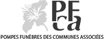 Logo Pompes funèbres commune associées