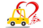 Logo Les taxis du coeurs 