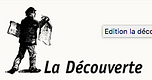 Logo La Découverte (maison d'édition)