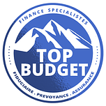 Logo Topbudget  Fiduciaire , prévoyance , Suisse romande