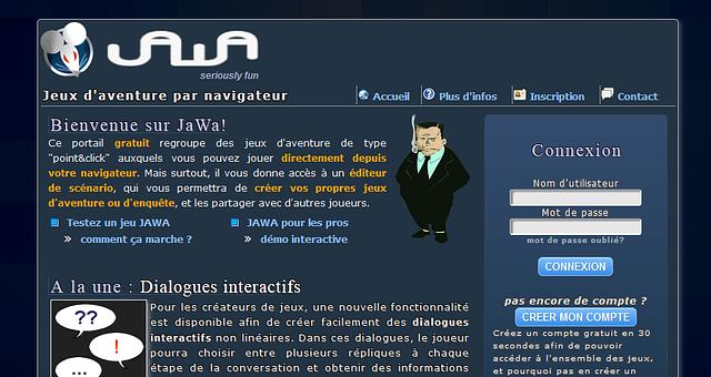 Référence JAWA WebGames 2