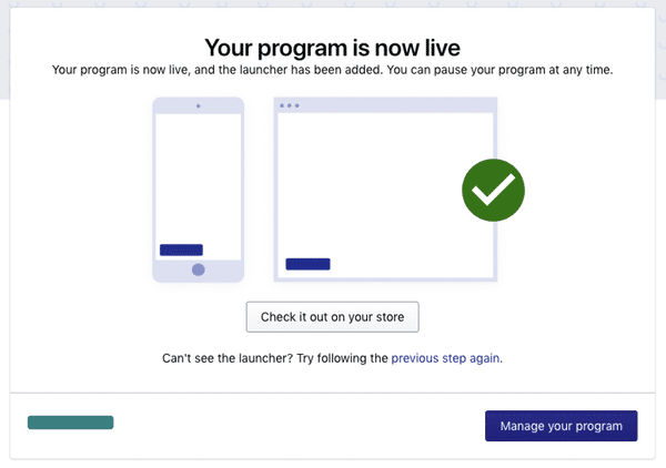 programme de fidélité Shopify