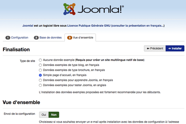 installer Joomla