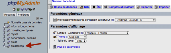 migration Prestashop