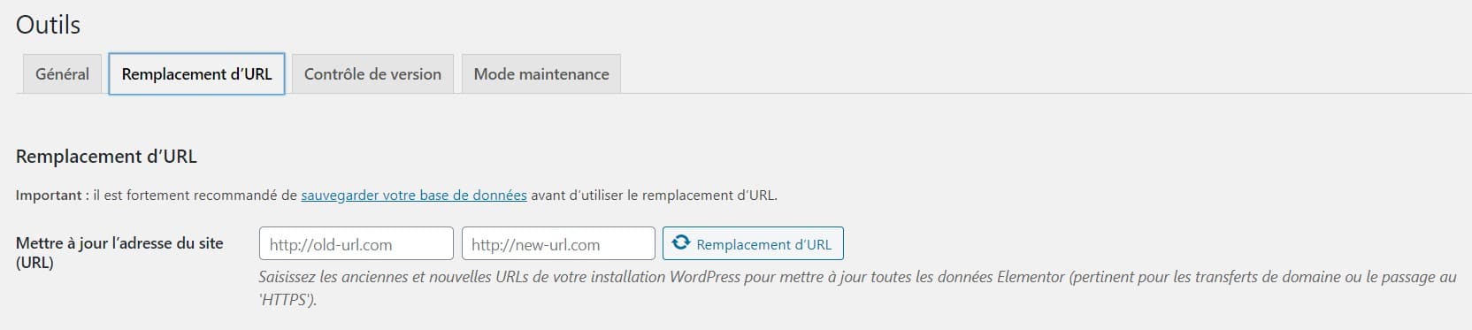 faire une redirection avec Elementor WordPress