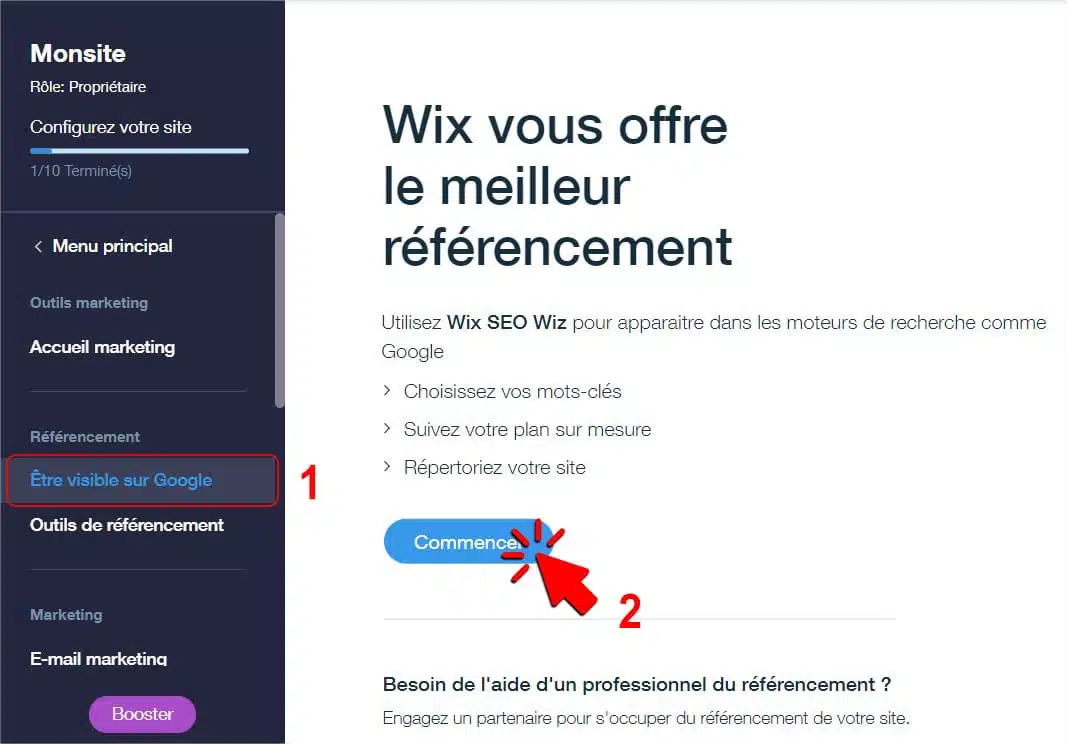 Seo Comment Referencer Mon Site Wix Tutoriels Cms Par Codeur Com