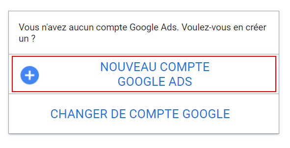 créer campagne Google Ads