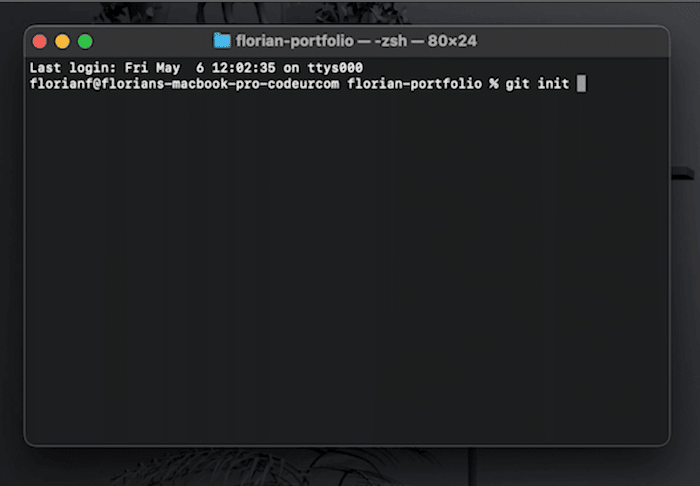 Git init