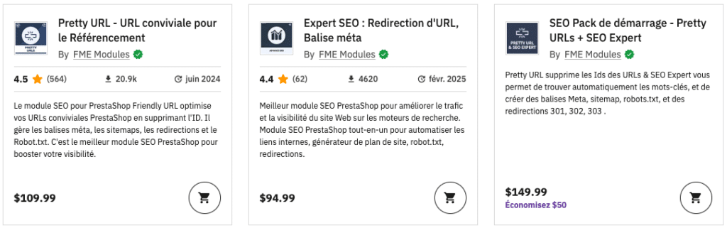 Modules Prestashop pour modifier fichier robots.txt